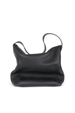 Longchamp Le Cadence Black Leather Shoulder Bag