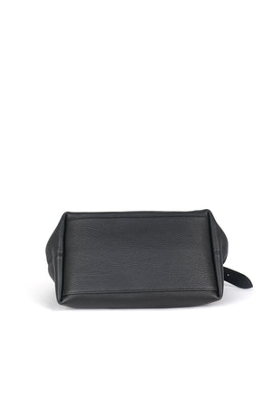 Longchamp Le Cadence Black Leather Shoulder Bag