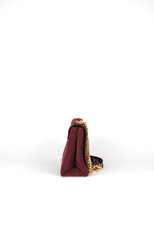 Veronica Beard Suede Wedge Shoulder Bag
