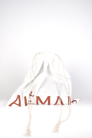 Alémais Duke Leather Applique Bag in Olive