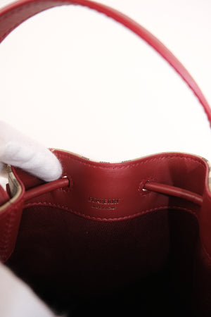 Burberry Mini Check Bucket Bag
